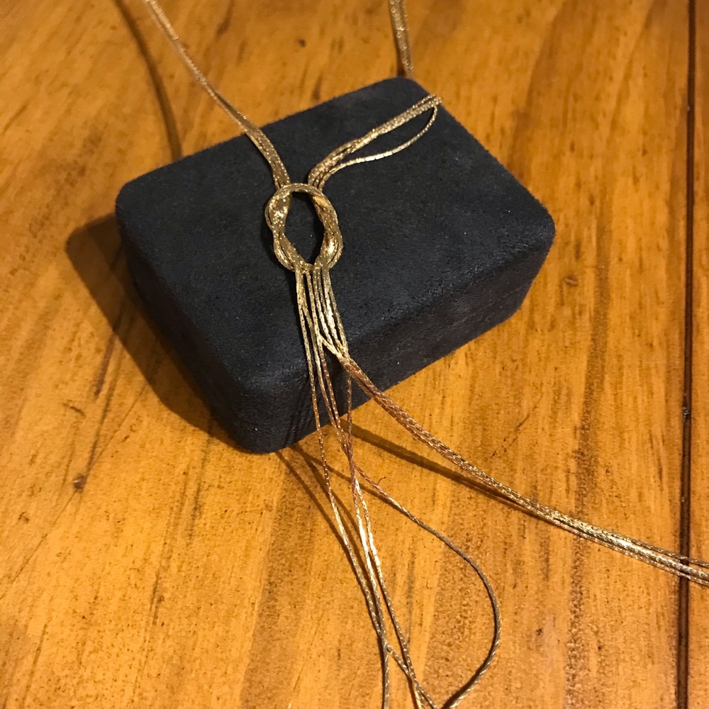 Gold Necklace for Layering